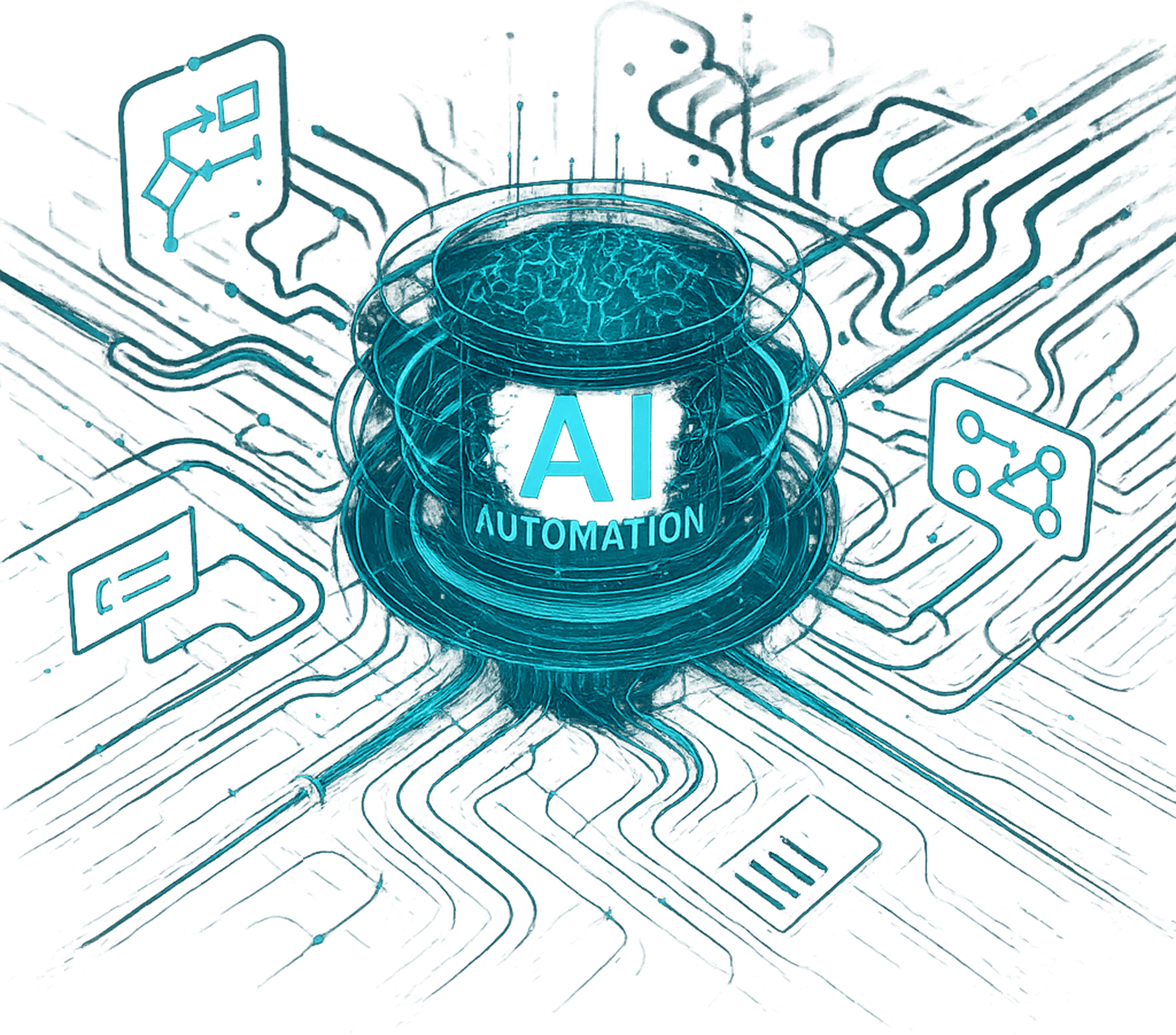 AI automation visualization